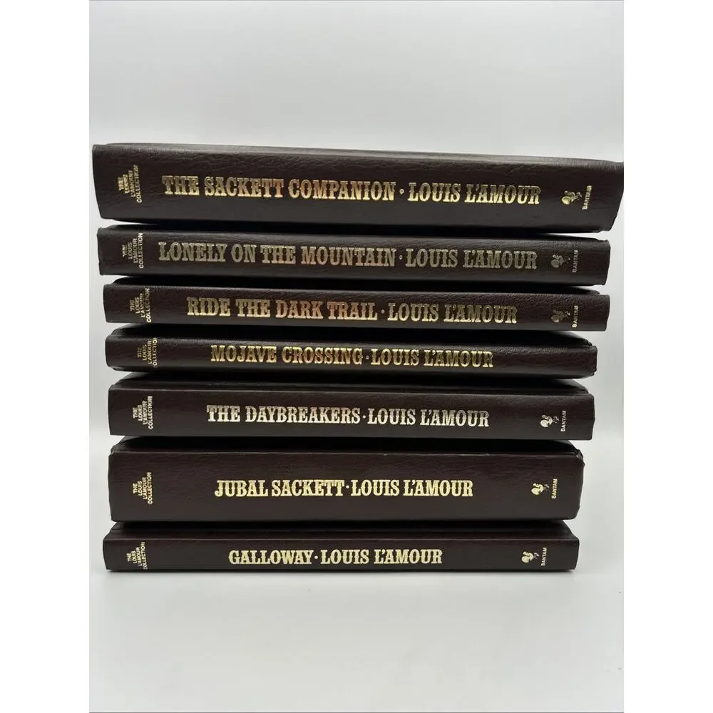 The Sackett Saga Louis L'Amour Collection Leatherette Set of 14 Books